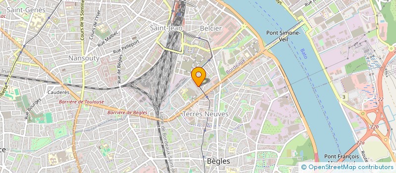 localisation de l'entreprise MADAME MILENA KUEHN à BORDEAUX