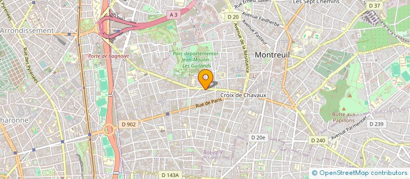 localisation de l'entreprise MADAME MILENA MYTZKA à MONTREUIL