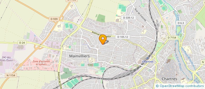 localisation de l'entreprise MADAME MILENA NIKOLOVA à CHAMPHOL
