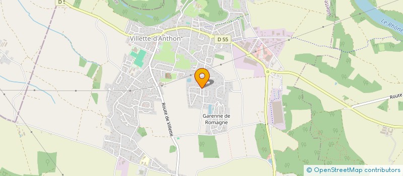 localisation de l'entreprise MADAME MILENA PICCICUTO  VILLETTE-D'ANTHON