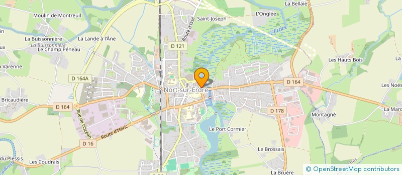 localisation de l'entreprise MADAME MILENA PINEL à NORT-SUR-ERDRE