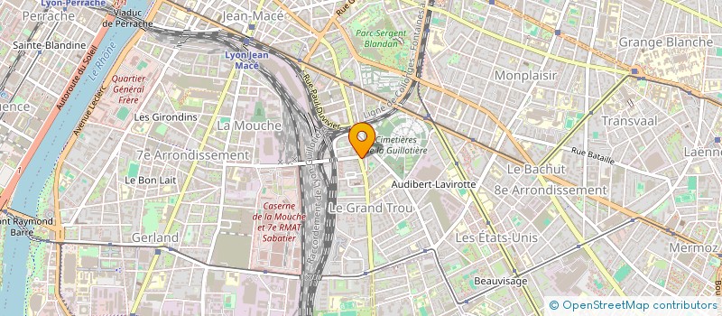 localisation de l'entreprise MADAME MILENA RADOVIC  LYON