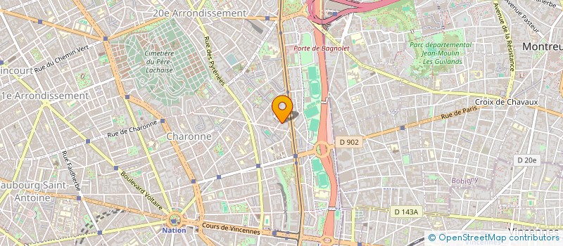 localisation de l'entreprise MADAME MILENA WEHENKEL  PARIS