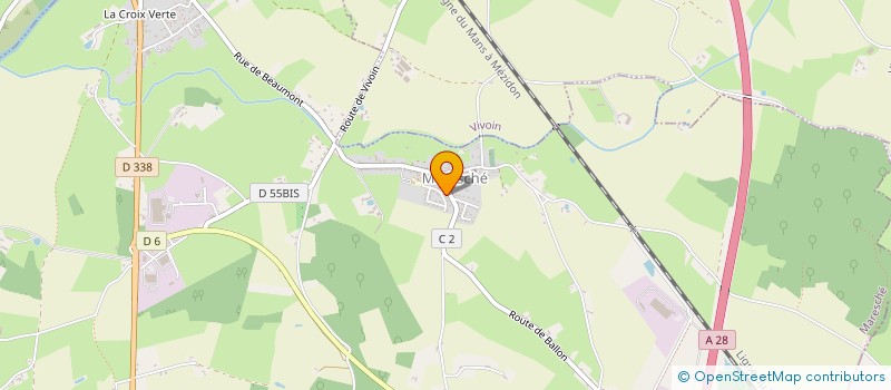 localisation de l'entreprise MADAME MILENE BEURY  MARESCHE