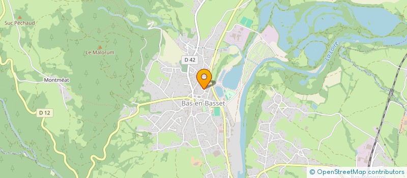 localisation de l'entreprise MADAME MILENE DA SILVA FERREIRA  BAS-EN-BASSET