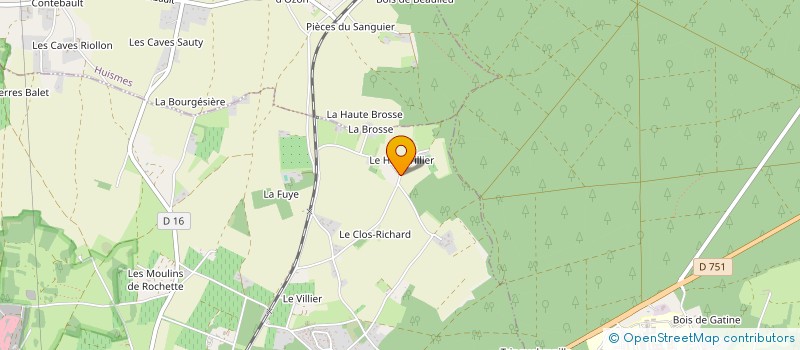 localisation de l'entreprise MADAME MILENE GABILLAT  CHINON