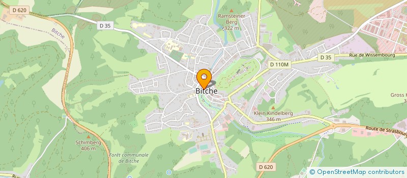 localisation de l'entreprise MADAME MILENE GROSS  BITCHE