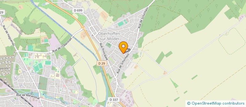 localisation de l'entreprise MADAME MILENE HAWECKER  OBERHOFFEN-SUR-MODER