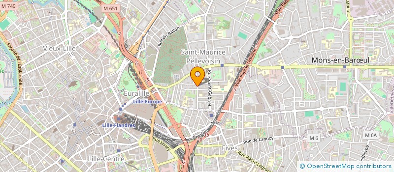 localisation de l'entreprise MADAME MILENE MERIENNE à LILLE