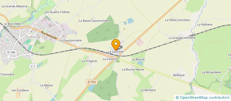 localisation de l'entreprise MADAME MILENE PAPIN à SEVREMOINE