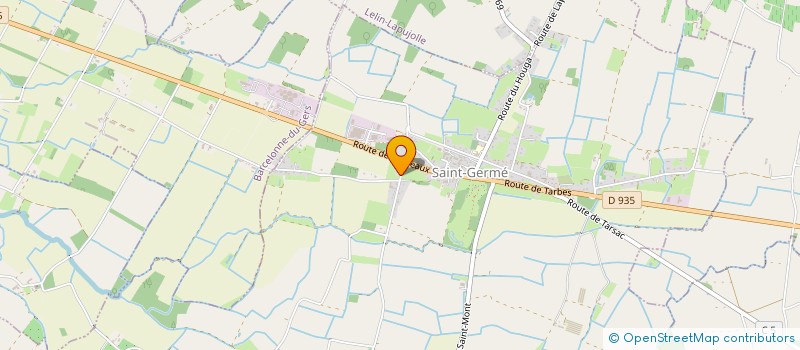 localisation de l'entreprise MADAME MILENE RODRIGUES COELHO  SAINT-GERME