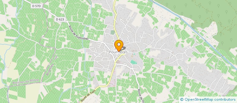 localisation de l'entreprise MADAME MILENE SABLAYROLLES à POURRIERES