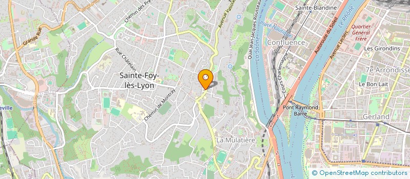 localisation de l'entreprise MADAME MILENE SEAUVE à SAINTE-FOY-LES-LYON