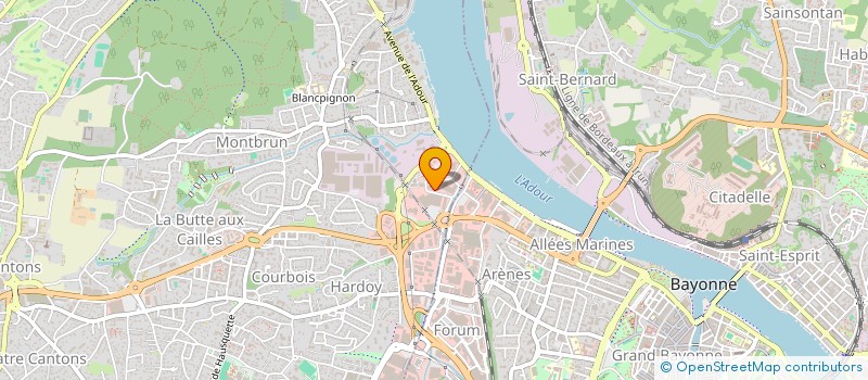 localisation de l'entreprise MADAME MILEVA MANON EULALY GUERIN  GAP