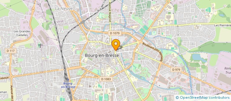 localisation de l'entreprise MADAME MILGA CHARLES à BOURG-EN-BRESSE