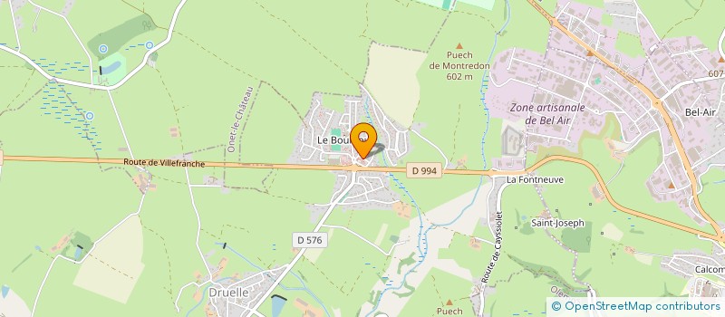 localisation de l'entreprise MADAME MILIANA GHODBANE  DRUELLE BALSAC