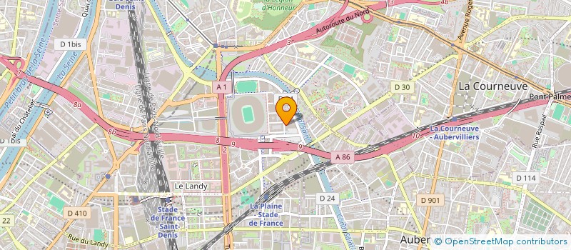 localisation de l'entreprise MADAME MILIANA LAPTEVA  SAINT-DENIS