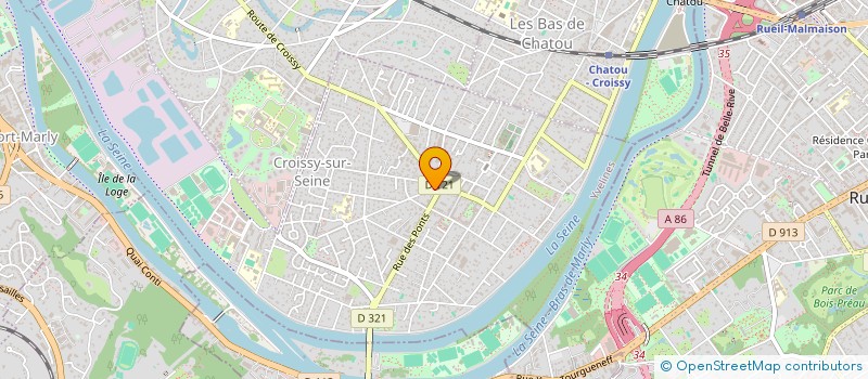 localisation de l'entreprise MADAME MILICA ALEKSIC à CROISSY-SUR-SEINE