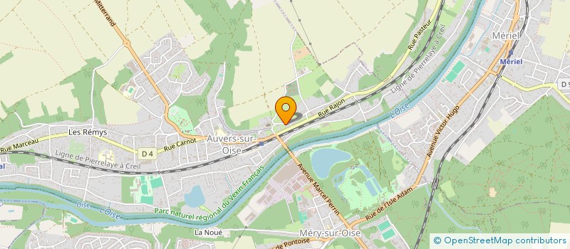 localisation de l'entreprise MADAME MILICA KRSTIC à AUVERS-SUR-OISE