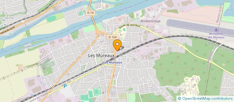 localisation de l'entreprise MADAME MILICA ZECEVIC à LES MUREAUX