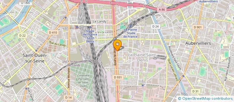 localisation de l'entreprise MADAME MILISA GONCALVES  SAINT-DENIS