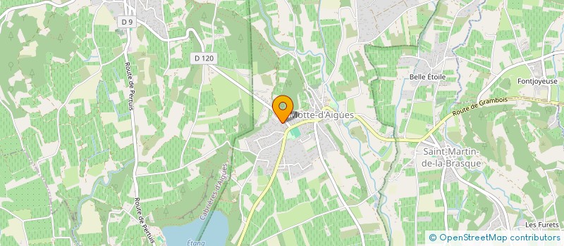 localisation de l'entreprise MADAME MILKA NESKOVIC  LA MOTTE D'AIGUES