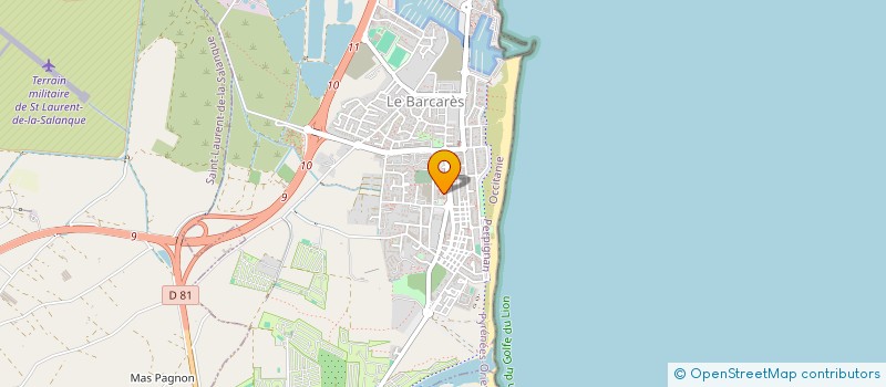 localisation de l'entreprise MADAME MILLA DELAUNOIS  LE BARCARES