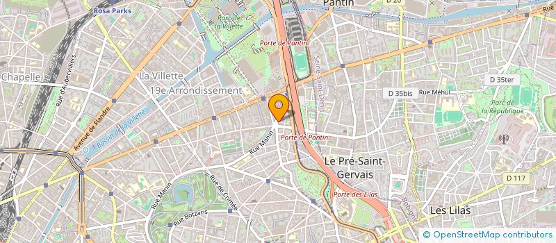 localisation de l'entreprise MADAME MILLIE JOLY  PARIS