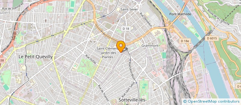 localisation de l'entreprise MADAME MILLIE MARTIN  ROUEN