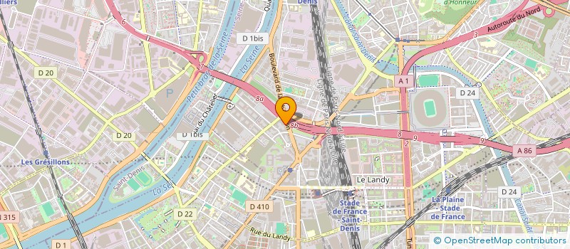 localisation de l'entreprise MADAME MILO GARCIA  PARIS