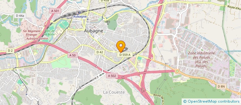 localisation de l'entreprise MADAME MIMI BENKADDOUR à AUBAGNE