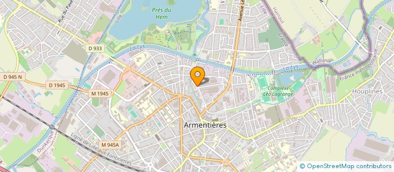 localisation de l'entreprise MADAME MIMI TADJEROUNI à ARMENTIERES