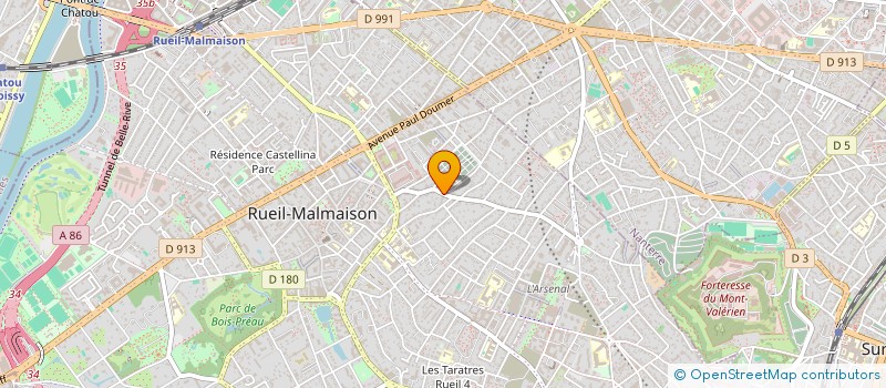 localisation de l'entreprise MADAME MIMMA AMANEER à RUEIL-MALMAISON