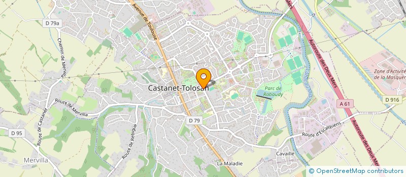 localisation de l'entreprise MADAME MIMOUNA BELARBI à CASTANET-TOLOSAN