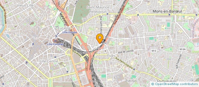localisation de l'entreprise MADAME MIMOUNA CHARIF à LILLE