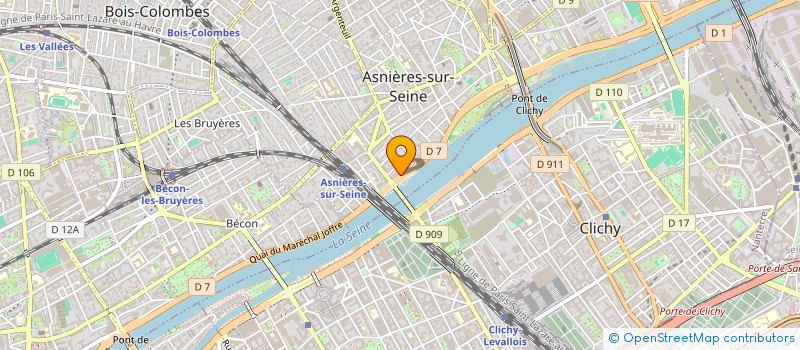 localisation de l'entreprise MADAME MIMOUNA KHEDIM à ASNIERES-SUR-SEINE
