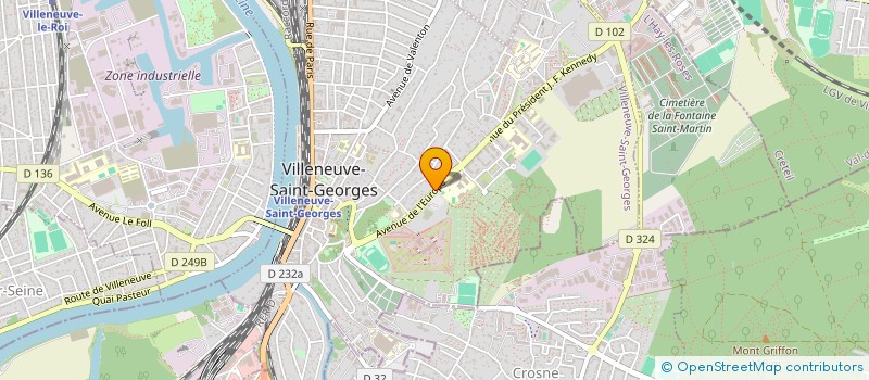 localisation de l'entreprise MADAME MIMOUNA KHODJA  VILLENEUVE-SAINT-GEORGES