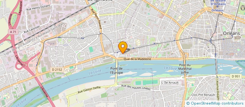 localisation de l'entreprise MADAME MIN CHEN à ORLEANS