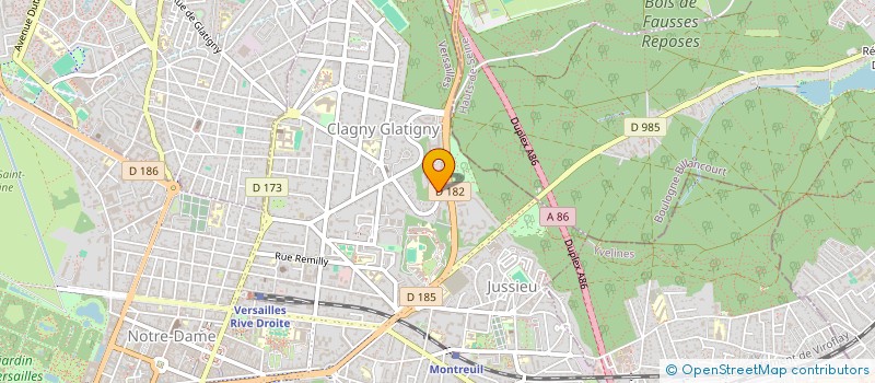 localisation de l'entreprise MADAME MIN LIN à VERSAILLES