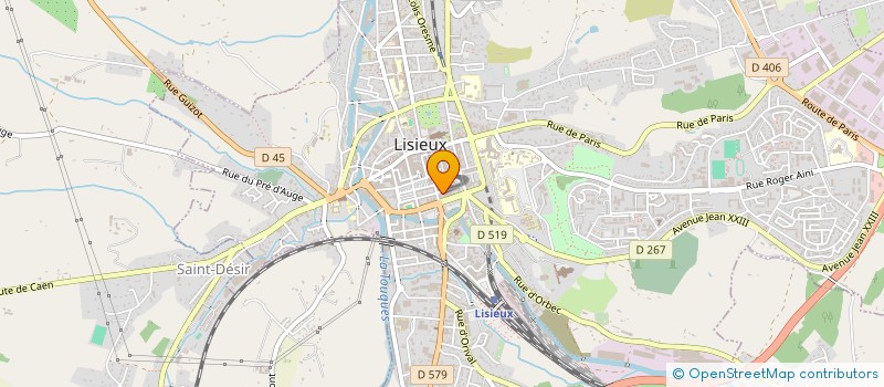 localisation de l'entreprise MADAME MIN TIAN  LISIEUX