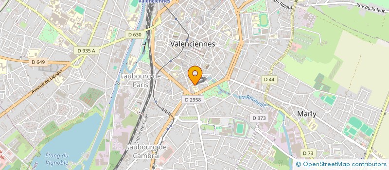 localisation de l'entreprise MADAME MIN YIN à VALENCIENNES
