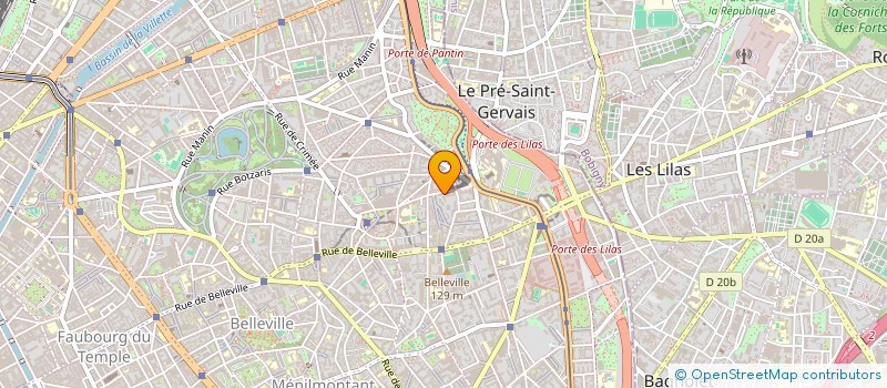 localisation de l'entreprise MADAME MIN ZHOU  PARIS