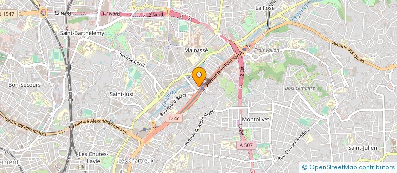 localisation de l'entreprise MADAME MINA ABDOU  MARSEILLE