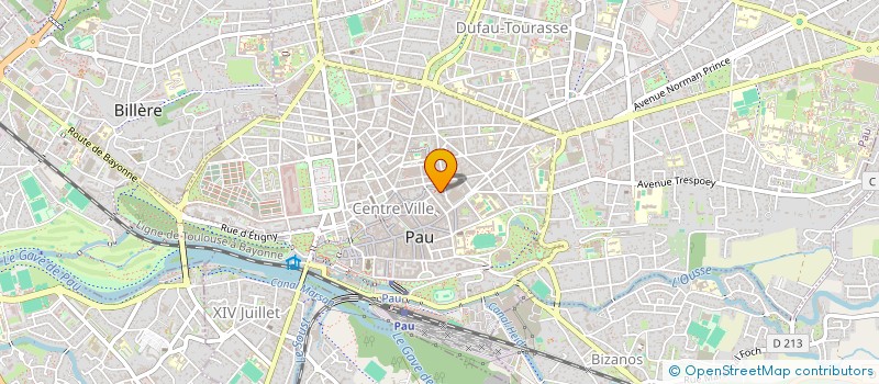 localisation de l'entreprise MADAME MINA ALLAOUI  LESCAR