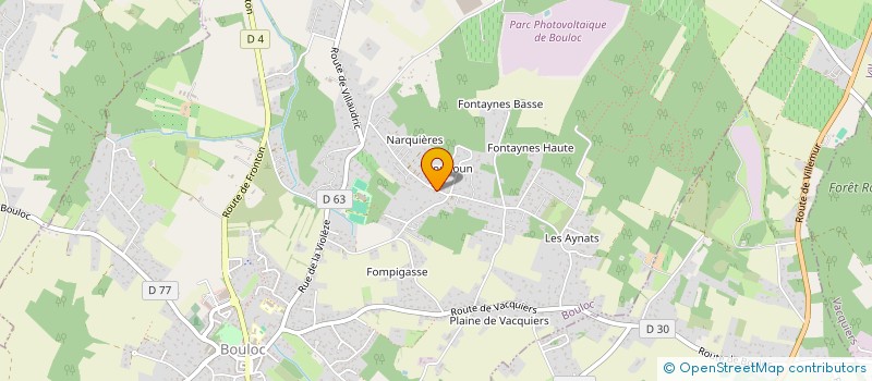 localisation de l'entreprise MADAME MINA BAALA  BOULOC