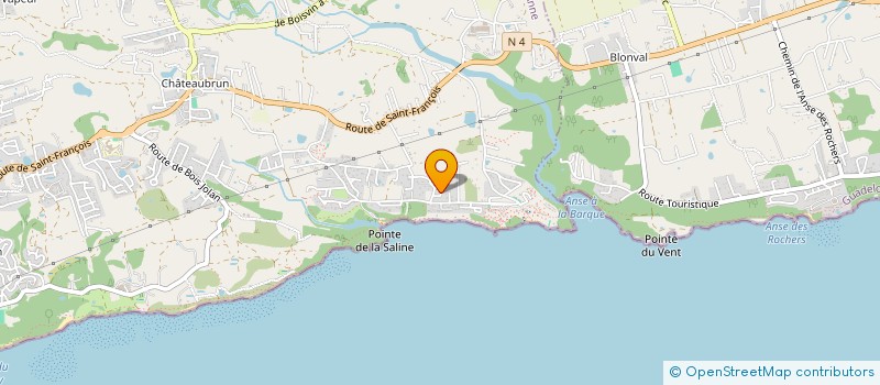 localisation de l'entreprise MADAME MINA BANI  SAINTE-ANNE