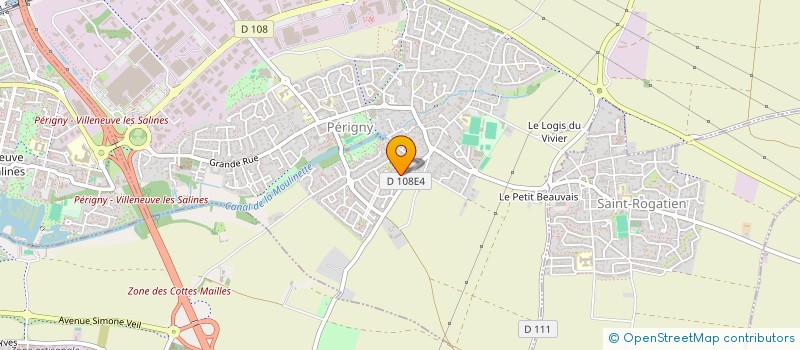 localisation de l'entreprise MADAME MINA BATTAH  PERIGNY