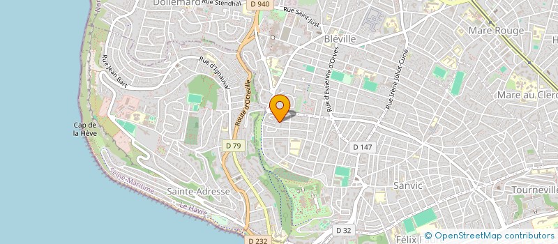 localisation de l'entreprise MADAME MINA BOUBAKRI  LE HAVRE