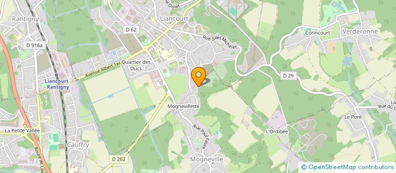 localisation de l'entreprise MADAME MINA BOUHOURIA  MOGNEVILLE