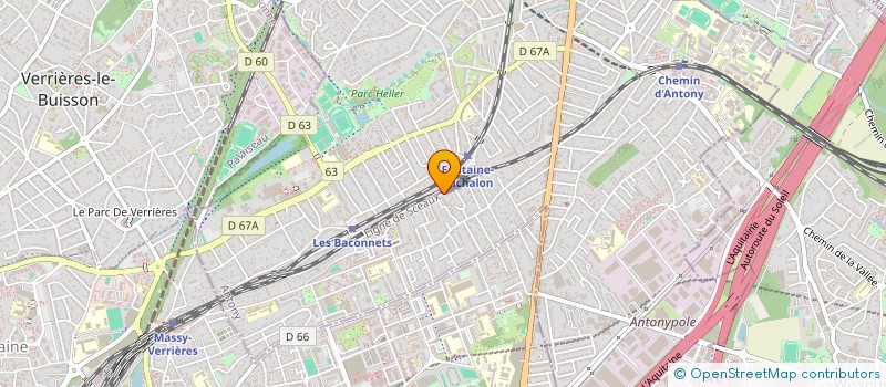 localisation de l'entreprise MADAME MINA BOUKTIR à ANTONY